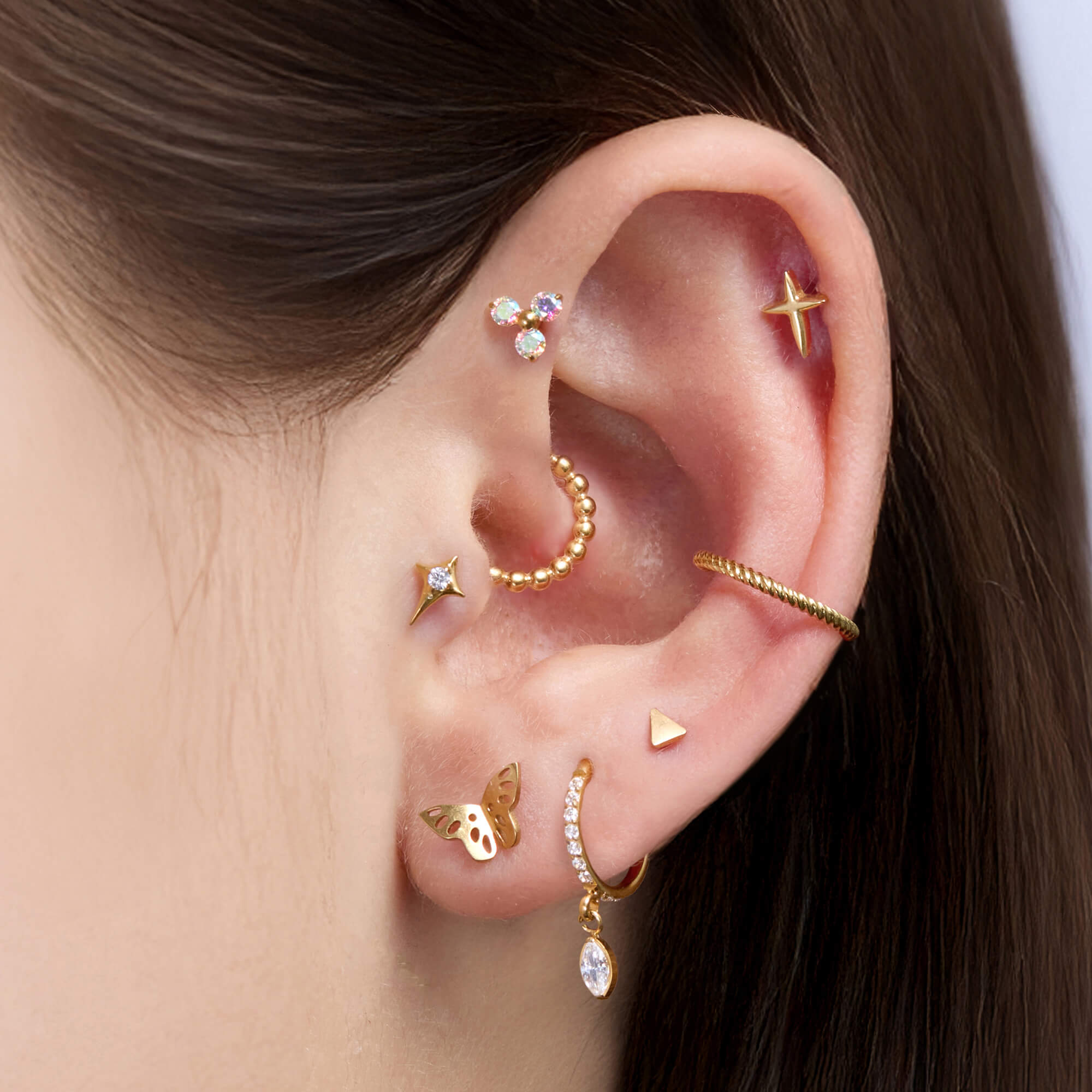 Sparkle Beam Piercing