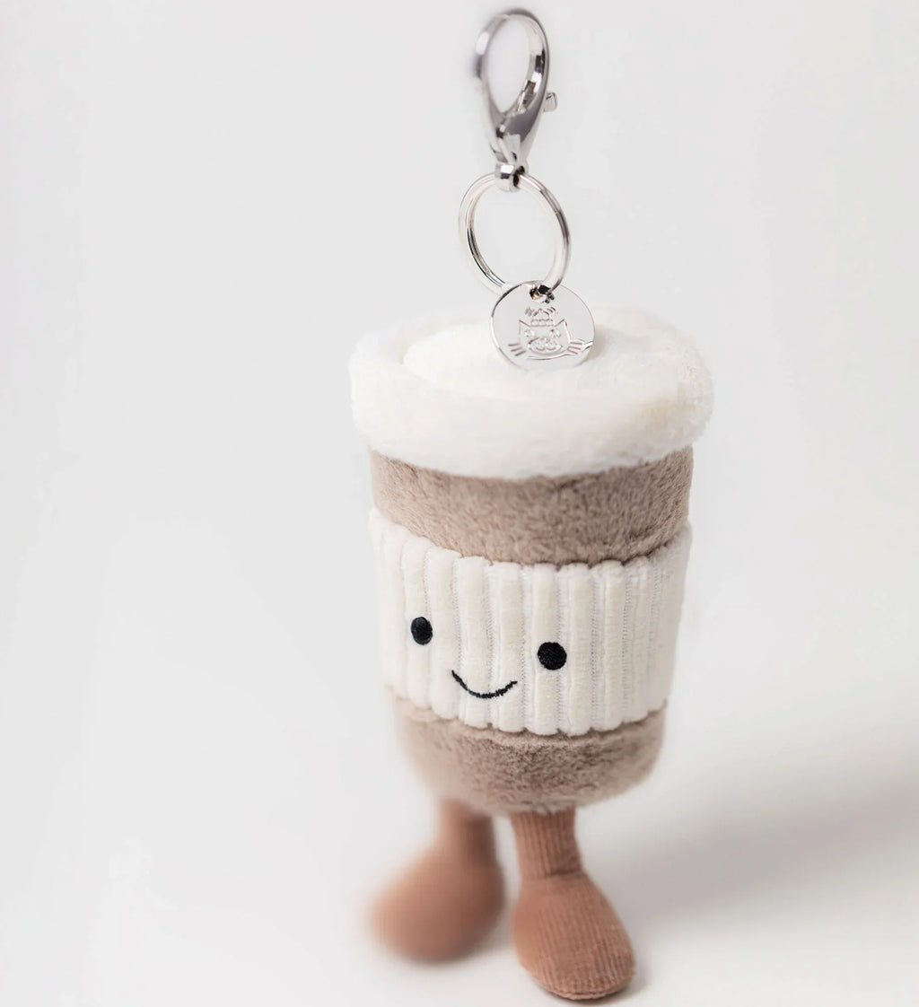 Jellycat Amuseable Coffee-To-Go Bag Charm