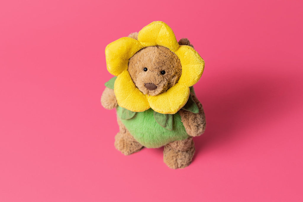 Jellycat Bartholomew Bear Daffodil Outfit