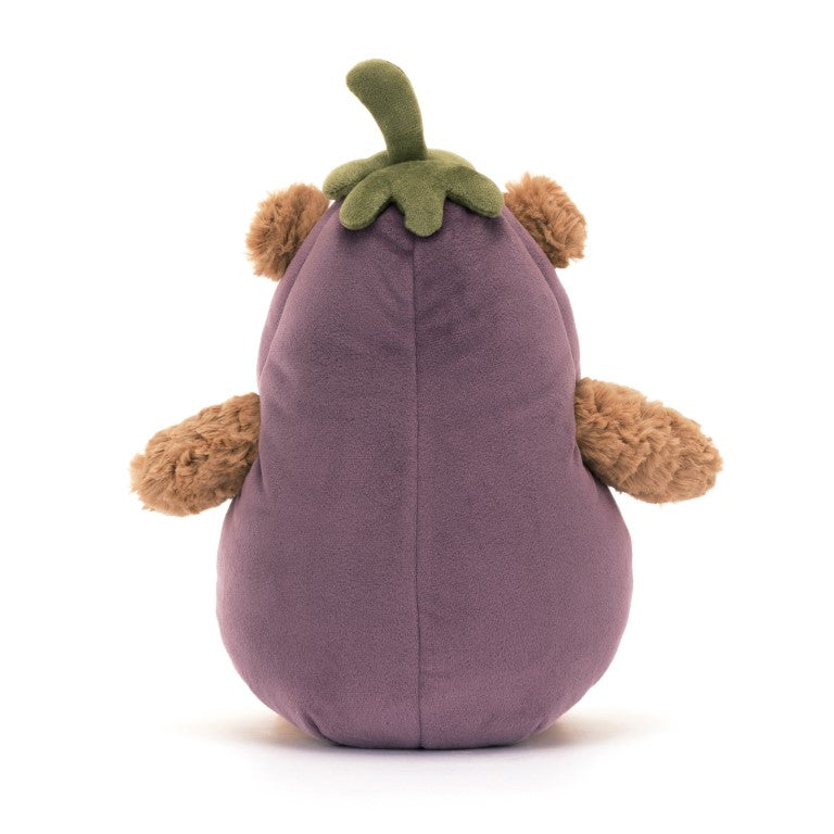 Jellycat Bartholomew Bear Eggplant