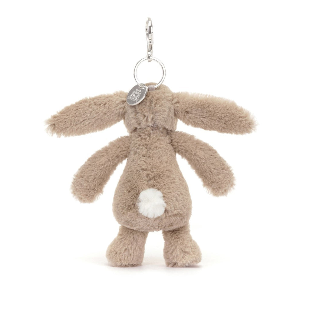Jellycat Bashful Blossom Beige Bunny 'Petal' Bag Charm