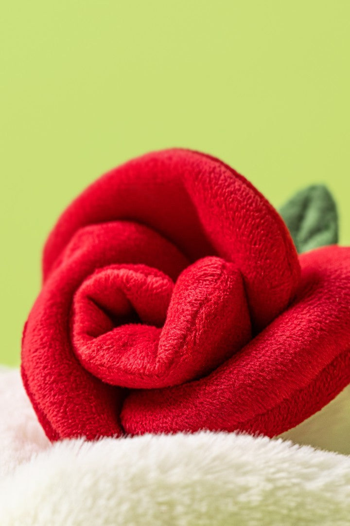Jellycat Cream Bunny with Rose