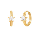 White Star Chubby Hoops (18G)