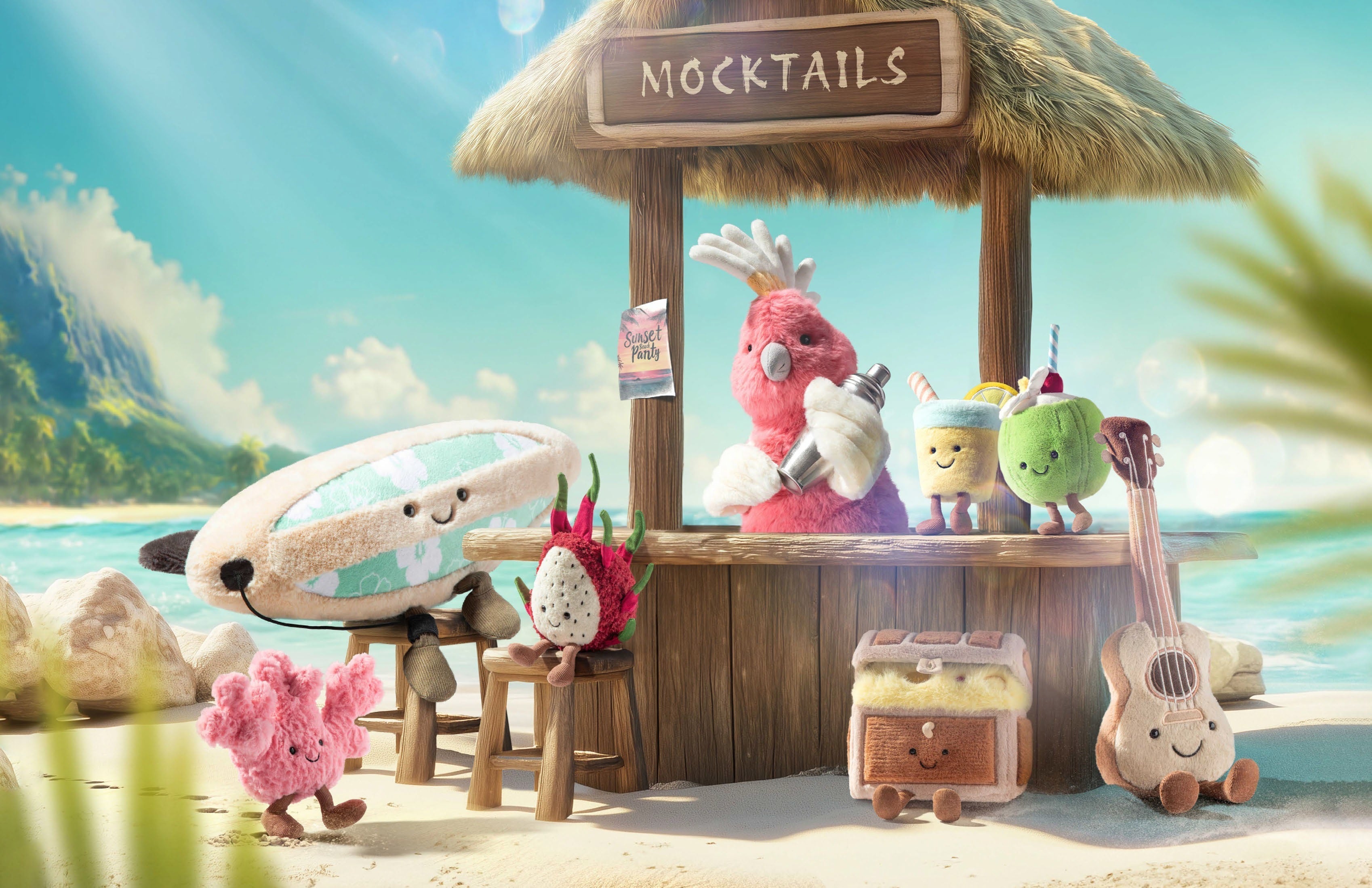 Jellycat Amuseables Coral