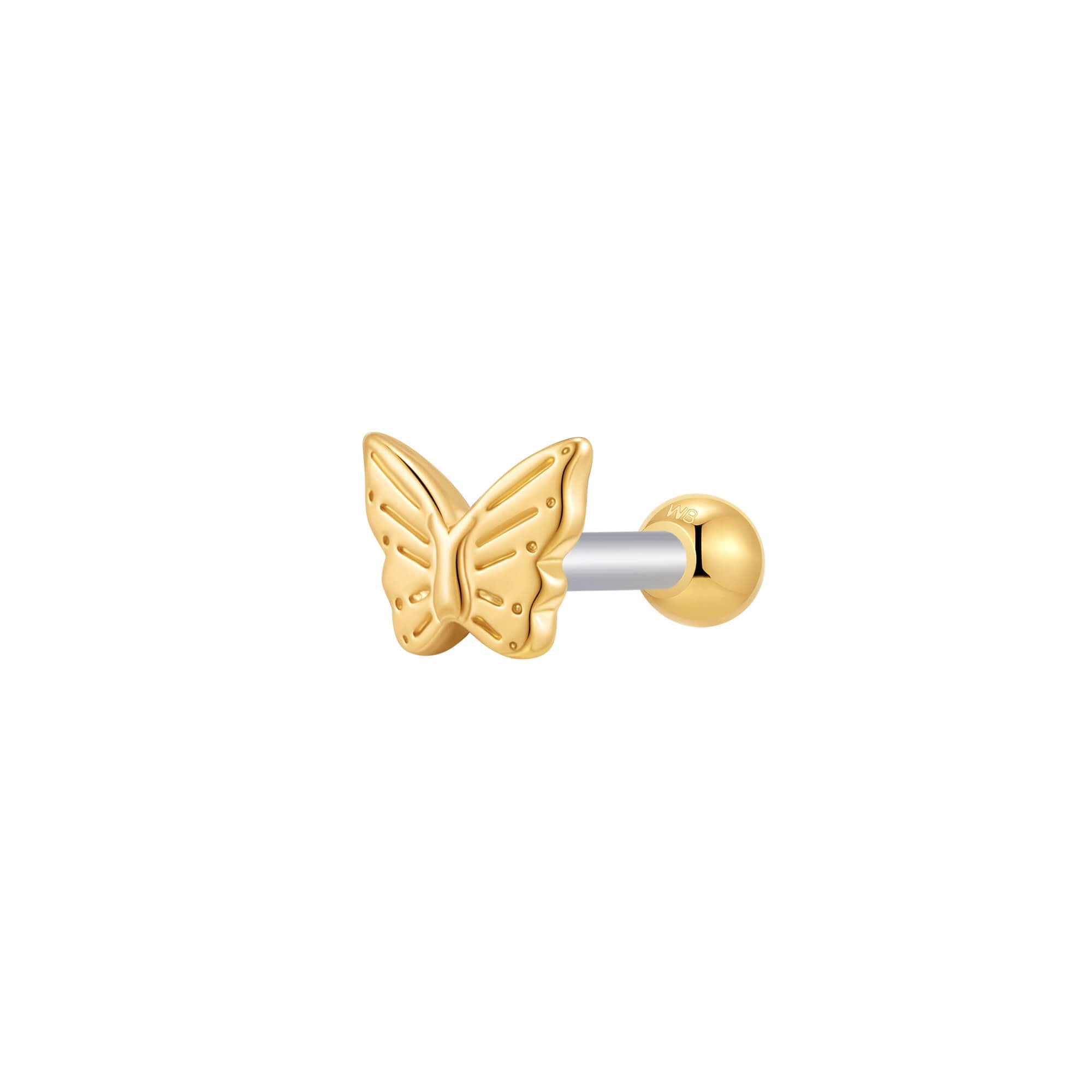 Plain Butterfly Piercing
