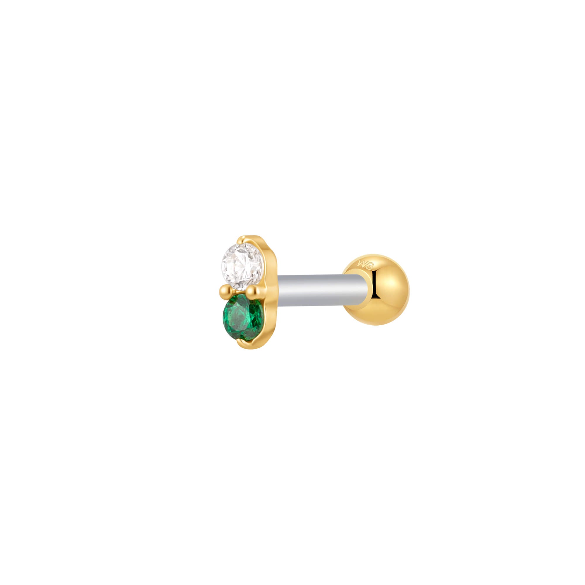 Green Duo Piercing