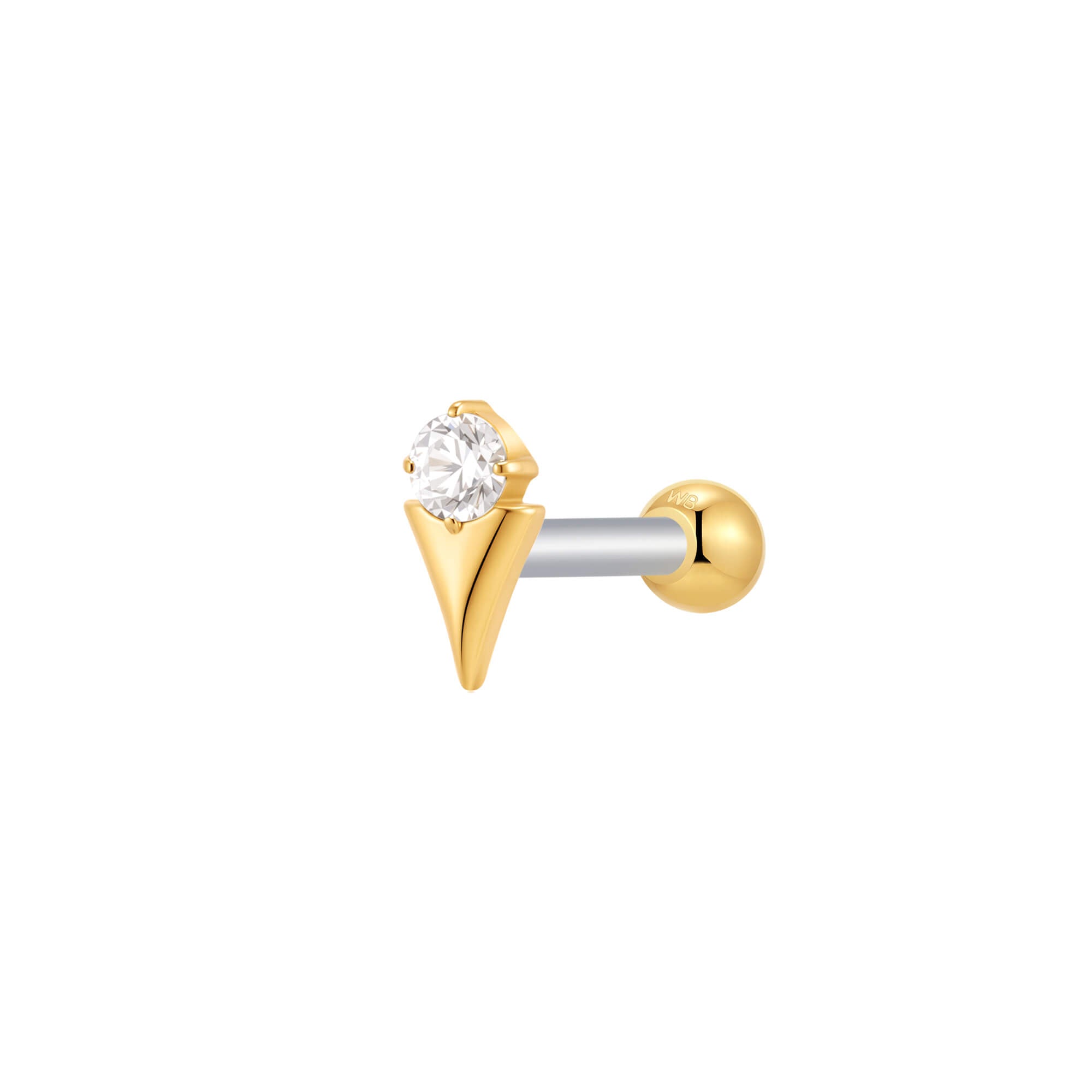 Crystal Spike Piercing