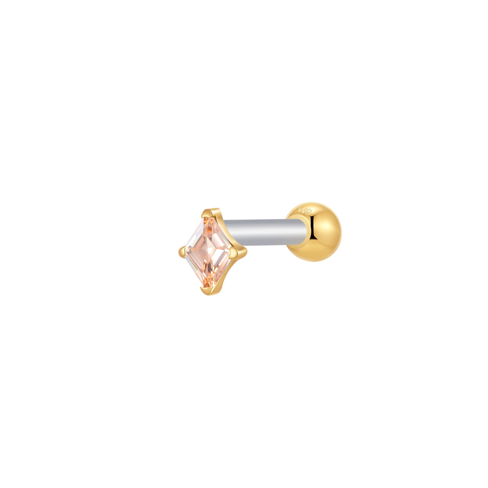 Champagne Rhombus Piercing