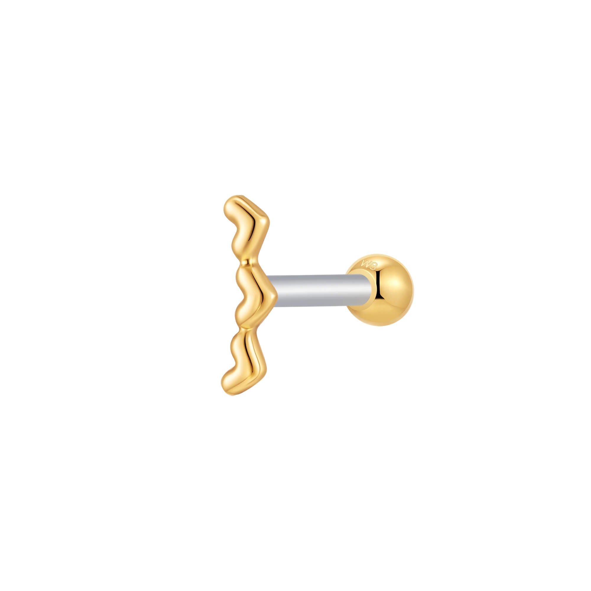 Plain Heart Crawler Piercing