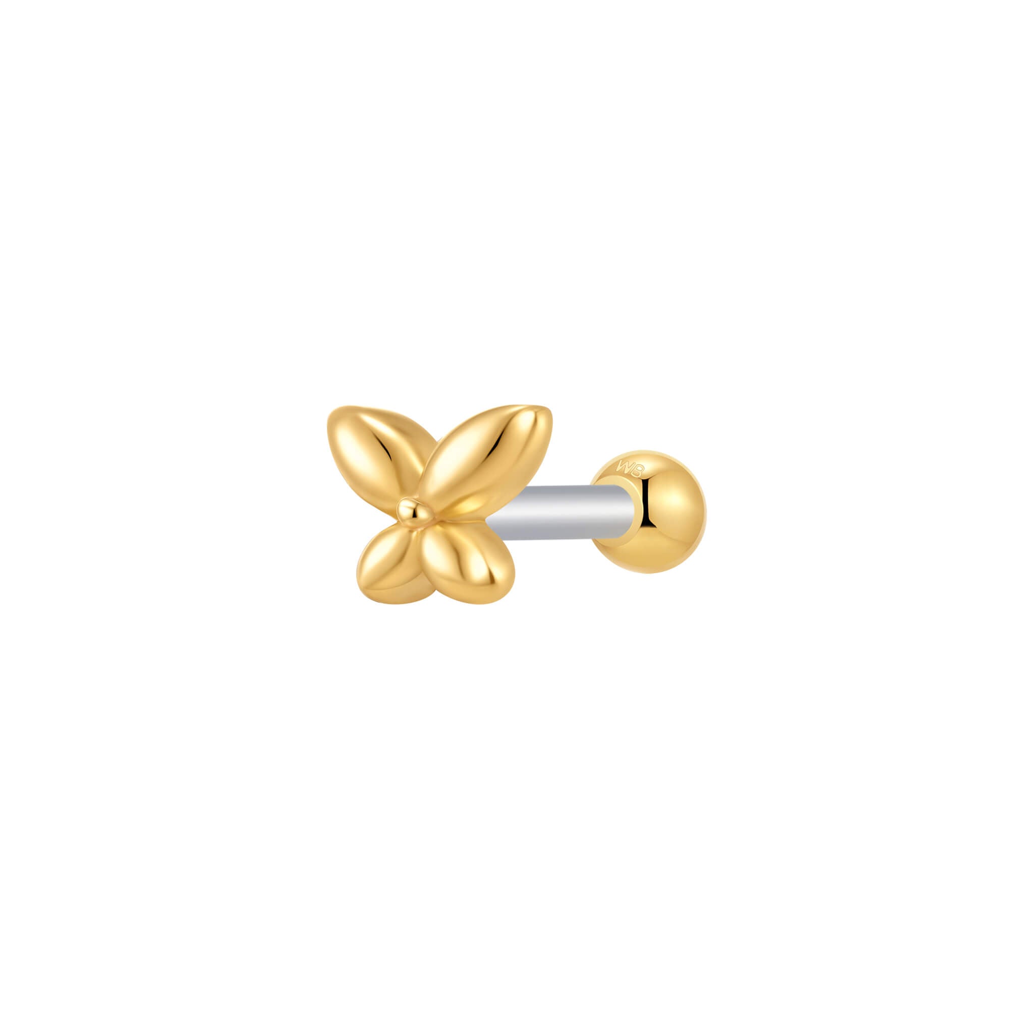 Plain Mini Butterfly Piercing