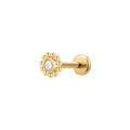 Beaded Halo Charm Piercing