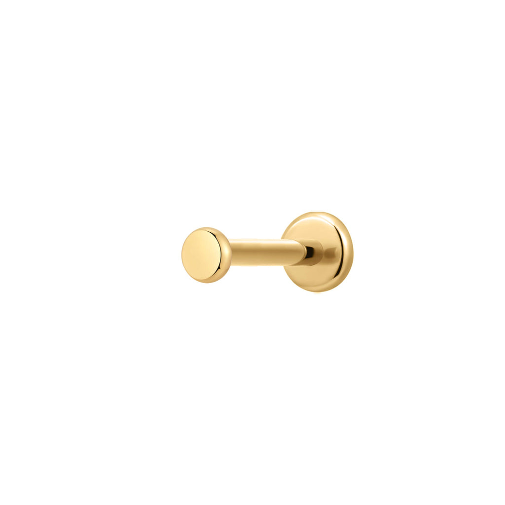 2.5mm Plain Disc Piercing