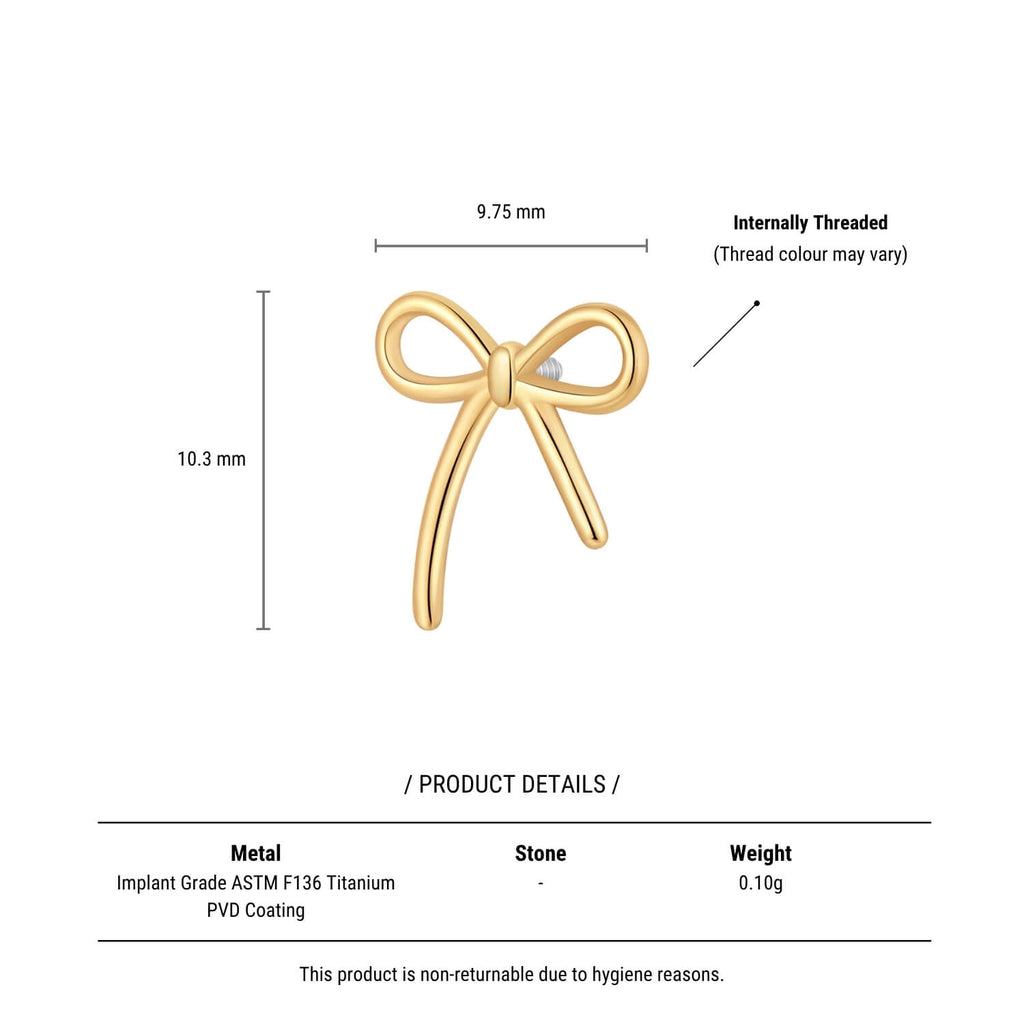 Dainty Ribbon Piercing