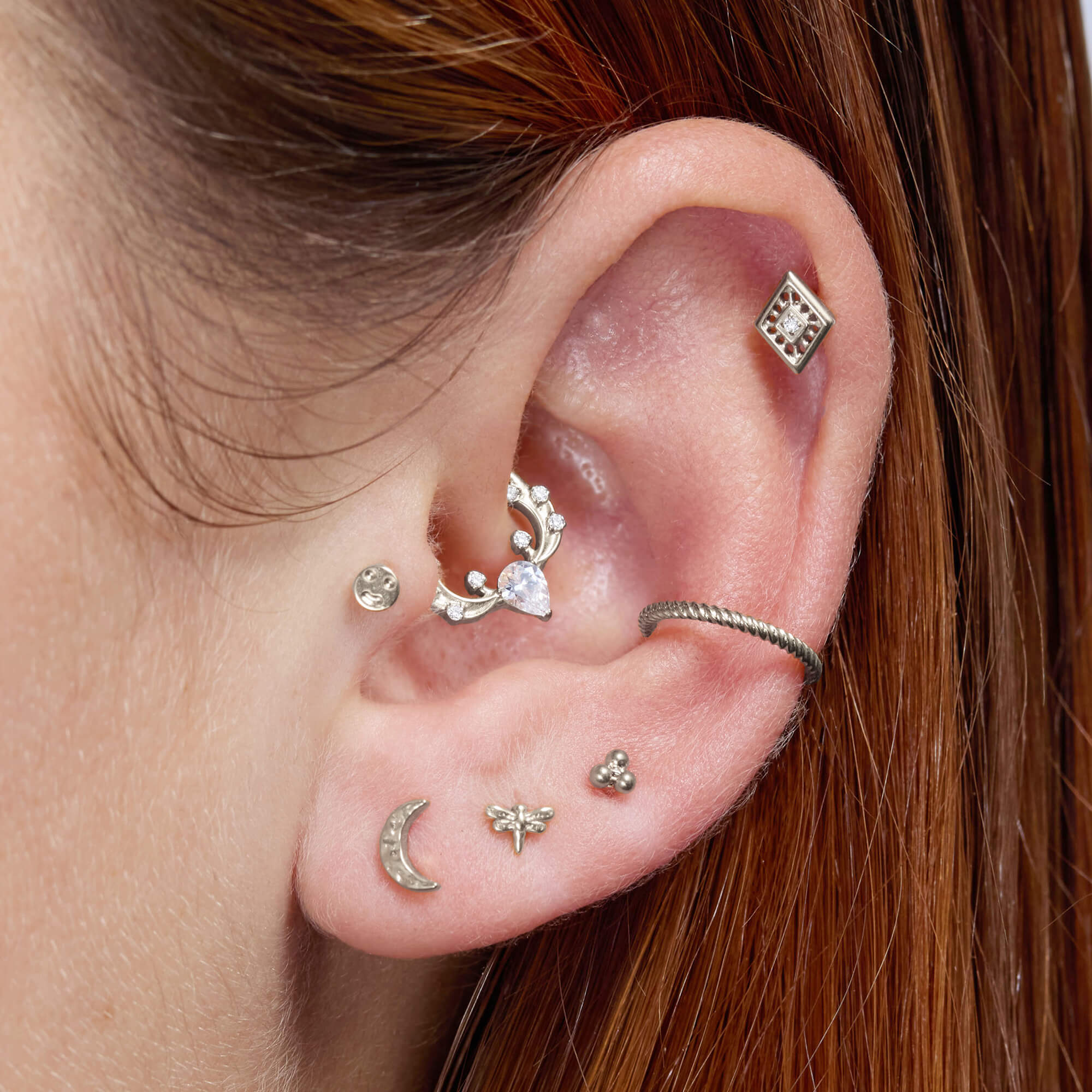 Radiant Rhombus Piercing
