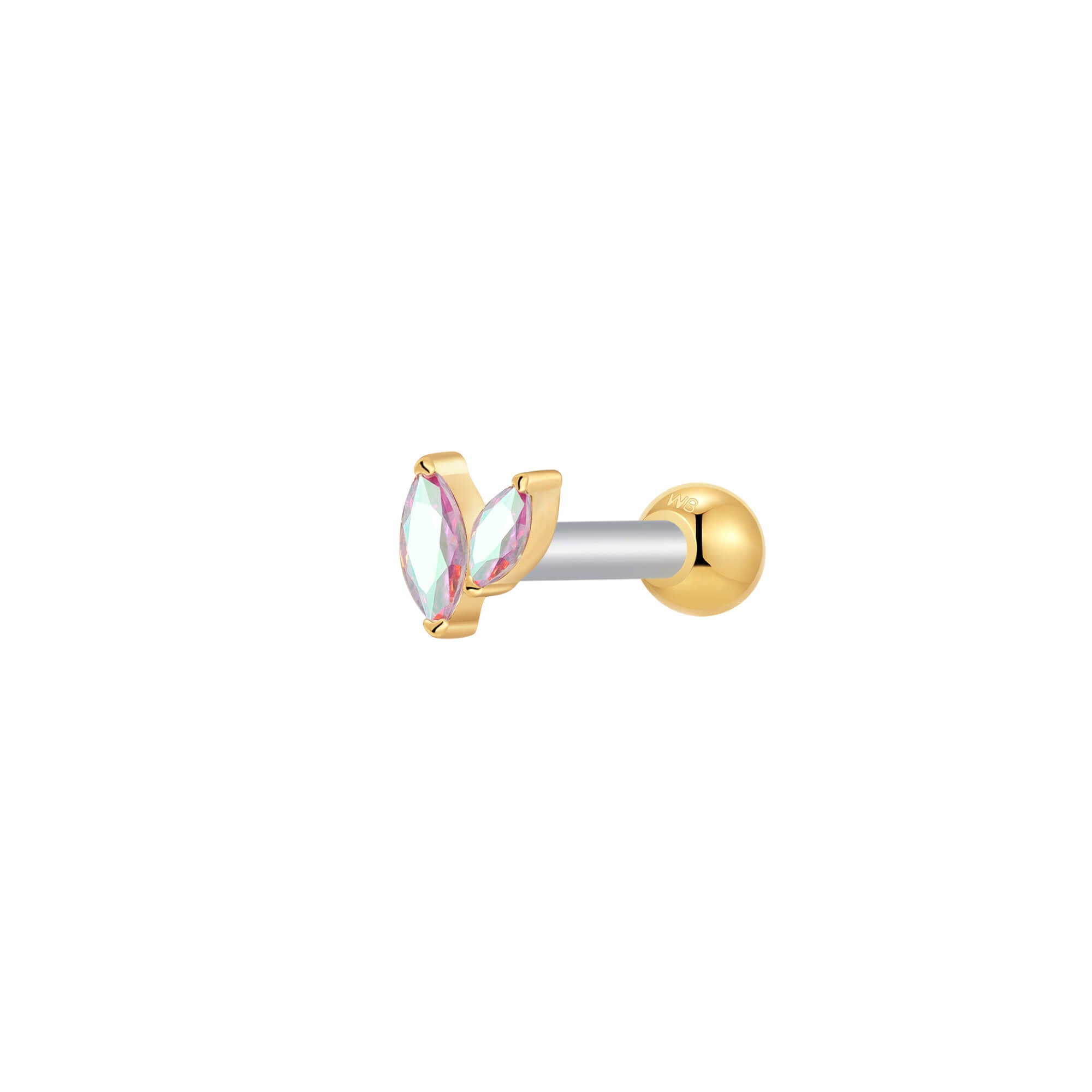 AB Marquise Cluster Piercing