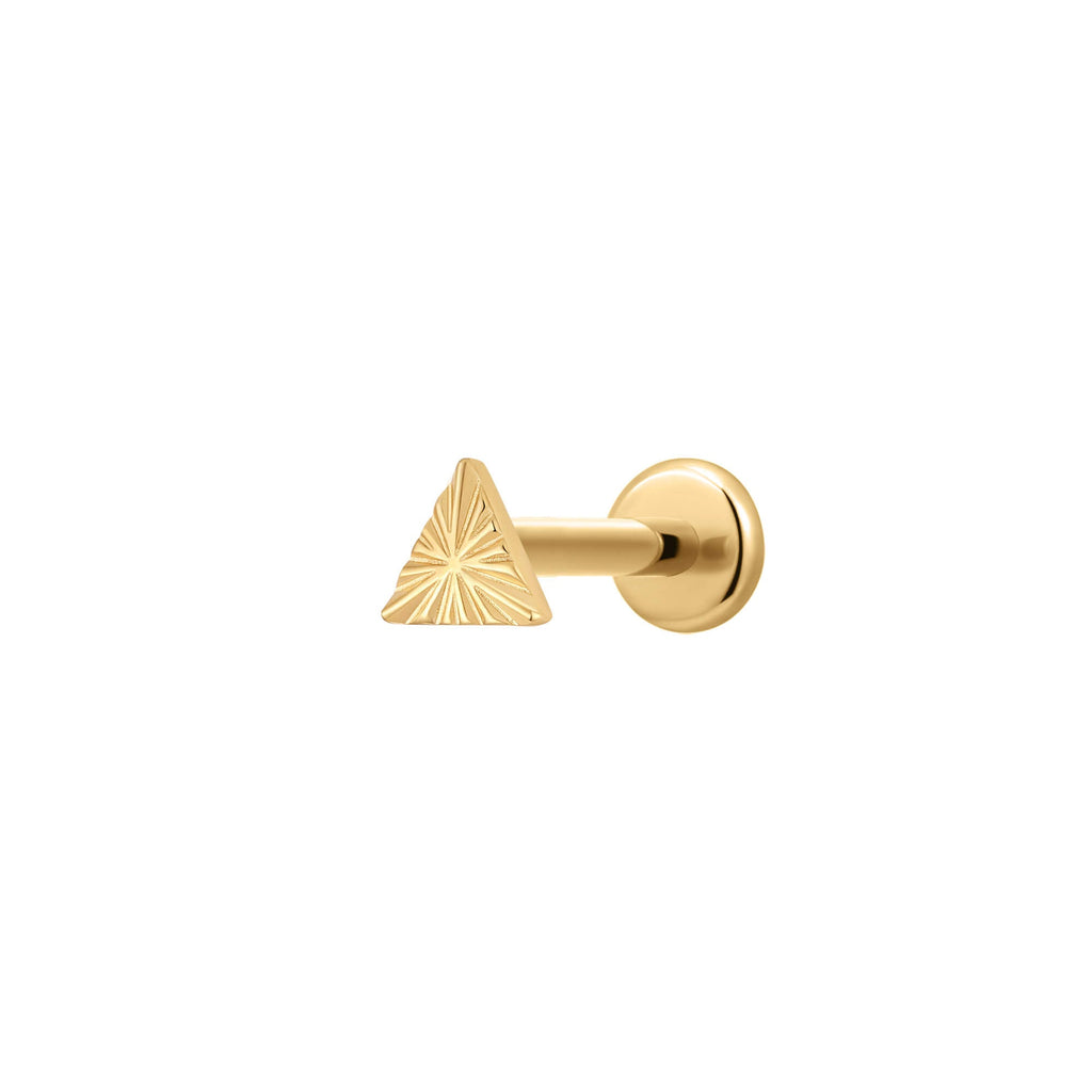 Ridged Triangle Piercing