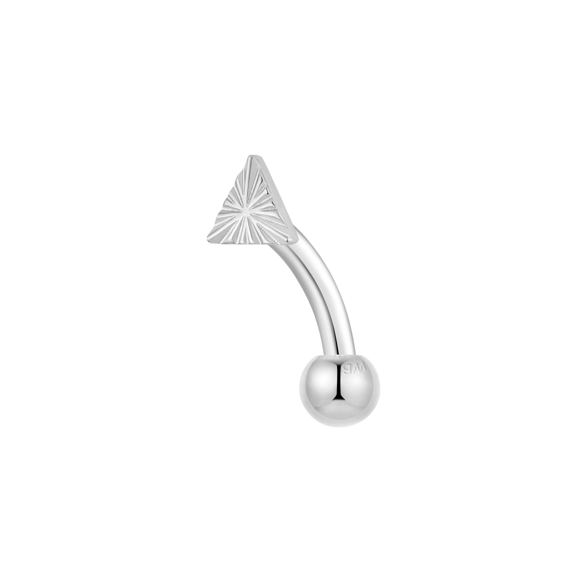 Ridged Triangle Piercing
