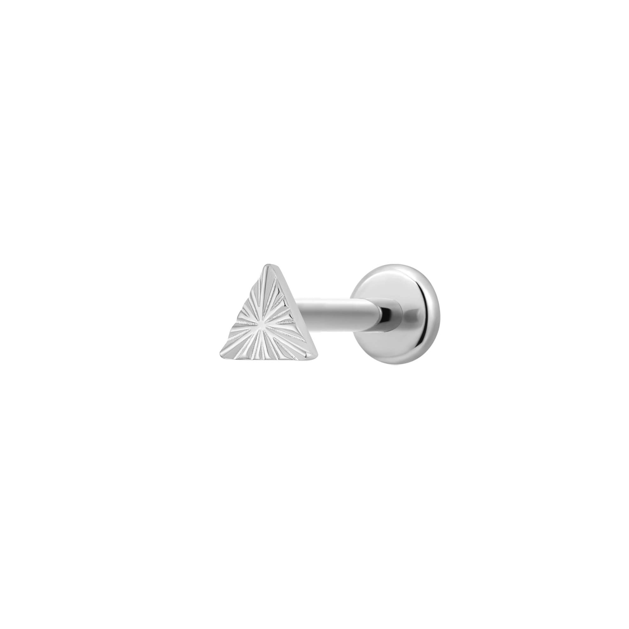 Ridged Triangle Piercing