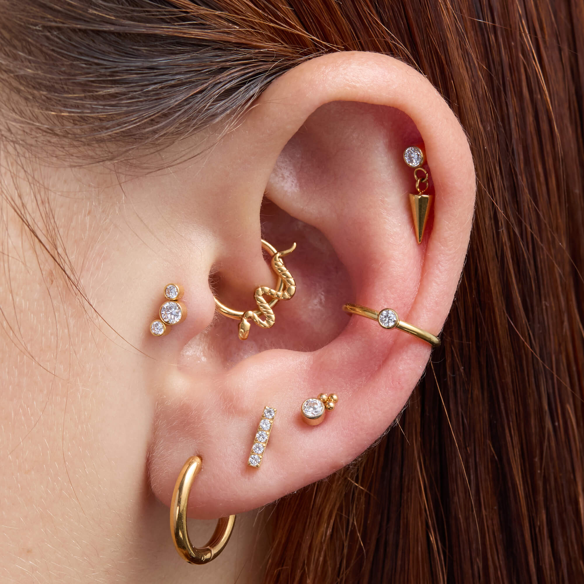 Spike Dangle Piercing