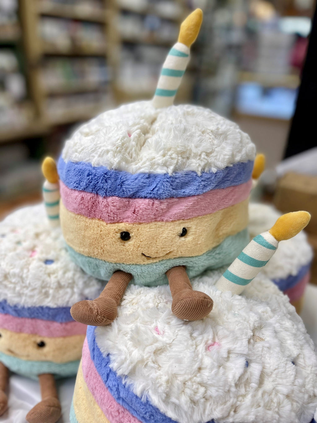 Jellycat Amuseable Rainbow Birthday Cake