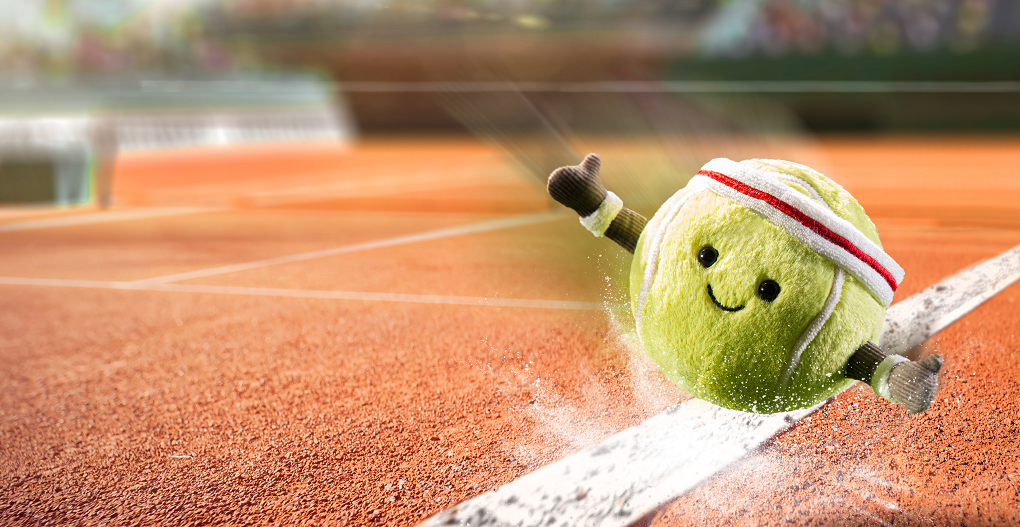 Jellycat Amuseable Sports Tennis Ball